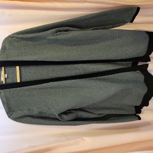 Croft & Barrow mens XL open front light weight sweater